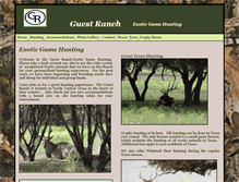 Tablet Screenshot of guest-ranch.com